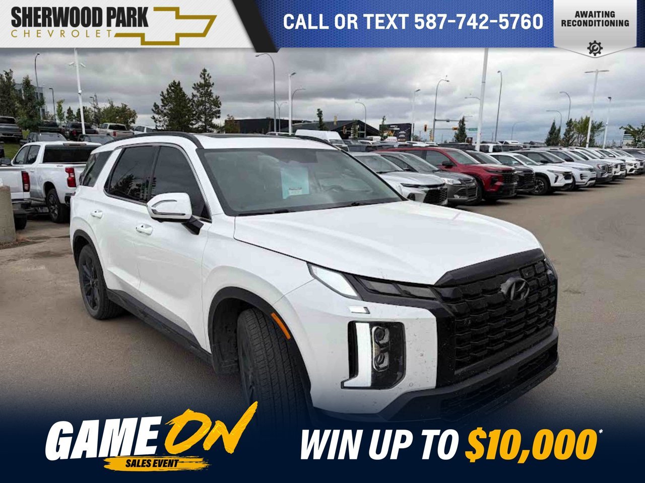 2024 Hyundai Palisade Urban 7-Passenger AWD White Sherwood Park - photo #0