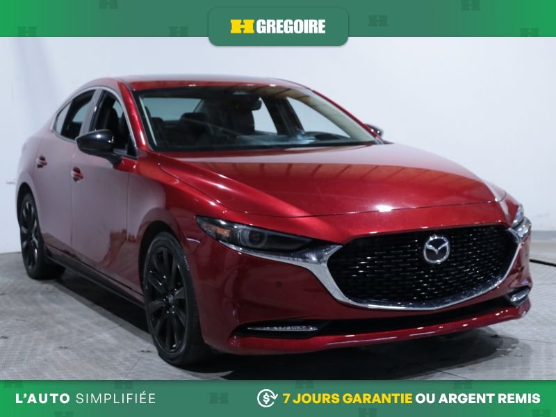 Mazda 3 GT w/Turbo AWD AUTO AC CUIR TOIT NAV CAM RECULE 2024 Rouge