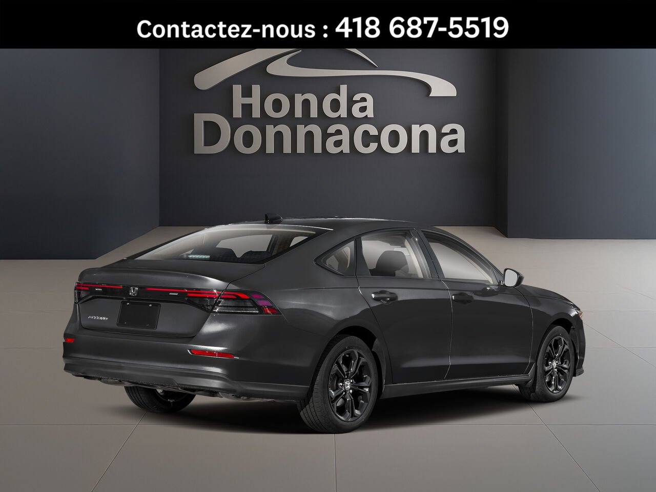 Honda Accord Sedan 2025 Noir Donnacona - photo #1