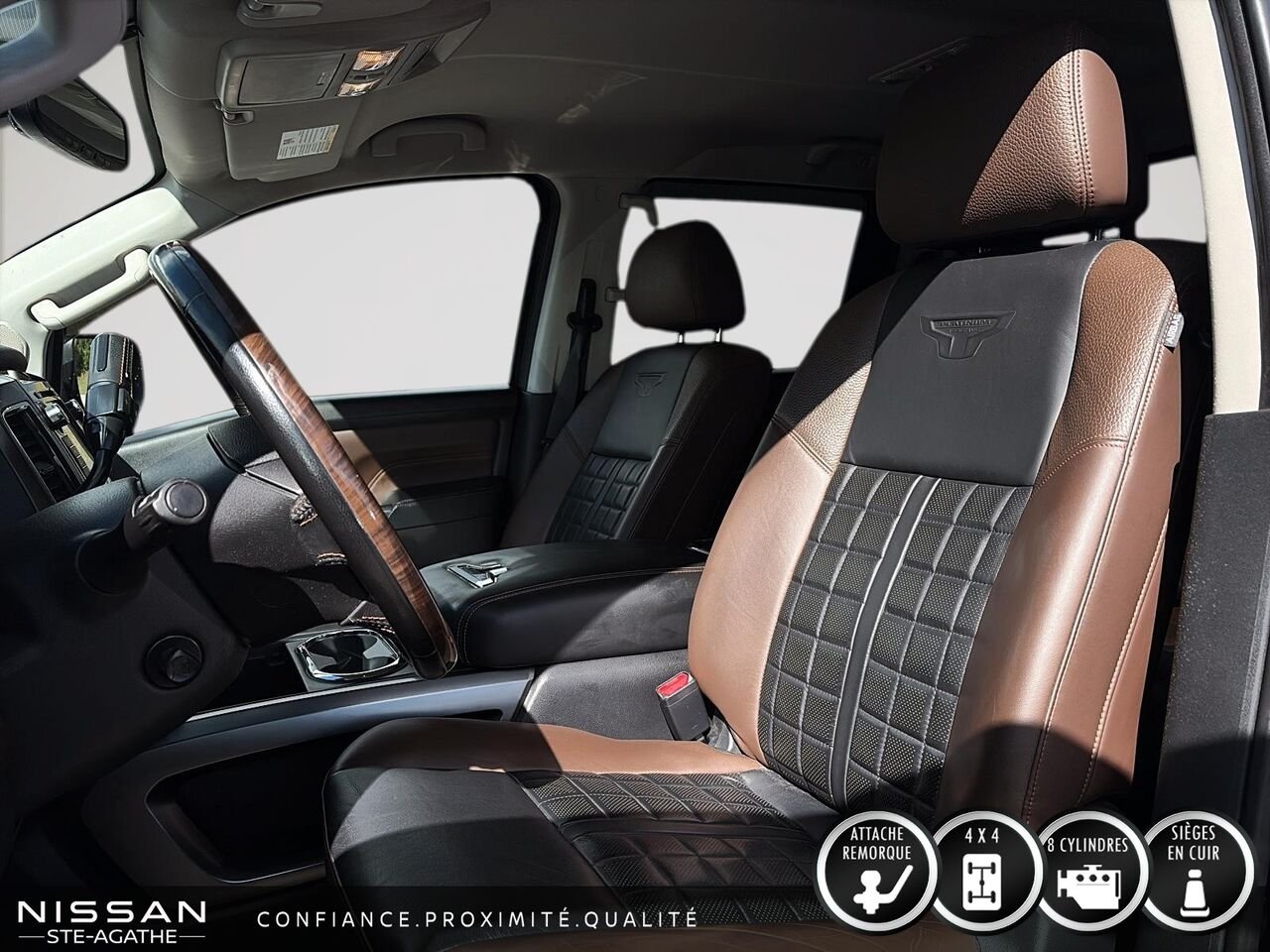 2018 Nissan Titan Blue Sainte-Agathe-des-Monts - photo #7