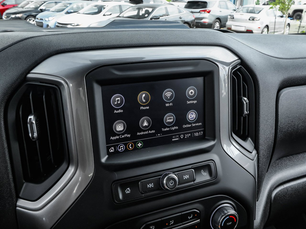 2024 Chevrolet Silverado 1500 4WD Crew Cab 157 Custom Trail Boss Black Sherwood Park - photo #25