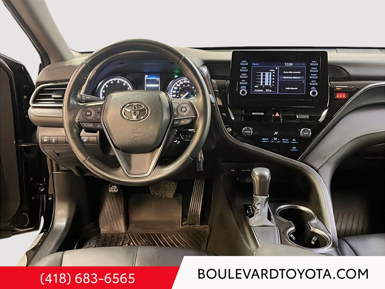 Toyota CAMRY 100664A-16 | SE 2022 Noir Québec - photo #18