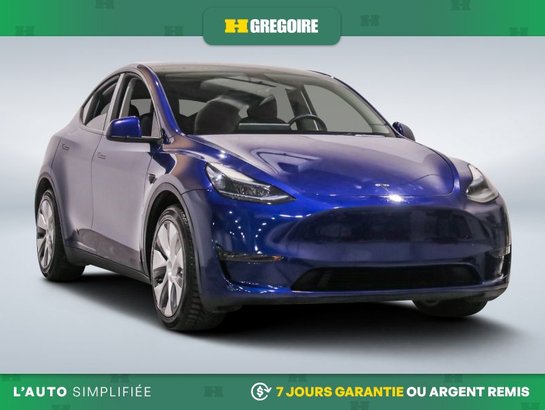 2023 Tesla Model Y RWD AUTO AC CUIR TOIT NAV CAM RECUL BLEUTOOTH Blue