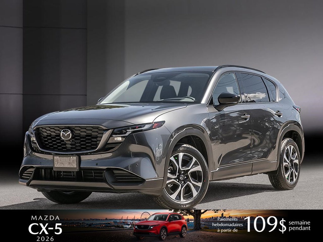 Mazda CX-5 JM3KMBHA9T0175820 2026 Gris mécanique métallisé Mirabel - photo #0