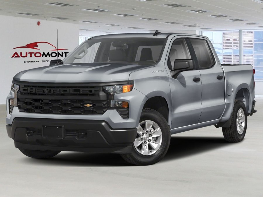 CHEVROLET Silverado 1500 K1500 SILVERADO CREW CAB CUSTOM STD/BOX (1CX) 2026 Gris sterling métallisé