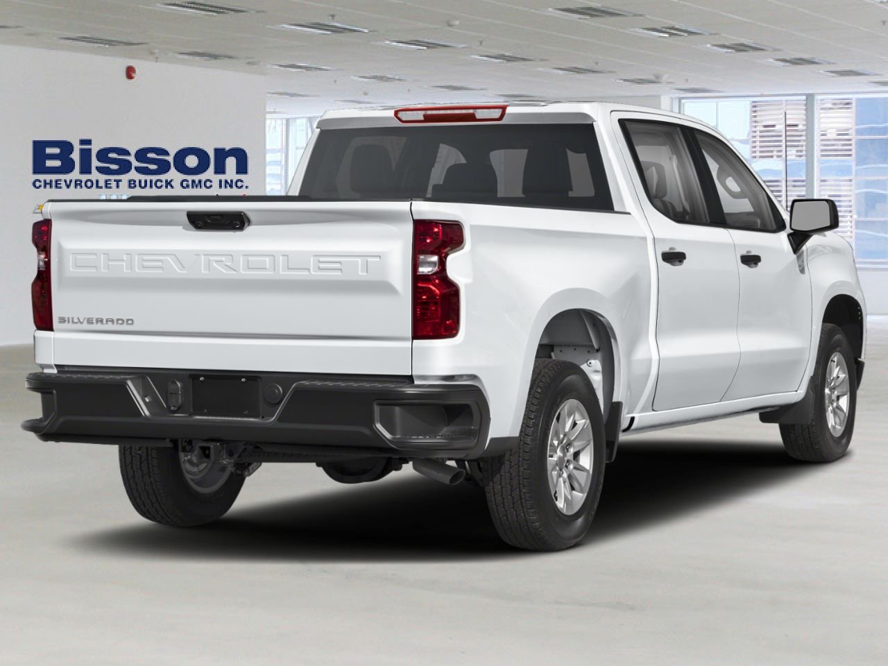 Chevrolet Silverado 1500 Custom cabine multiplace 4RM 157 po 2026 Blanc sommet Thetford Mines - photo #2