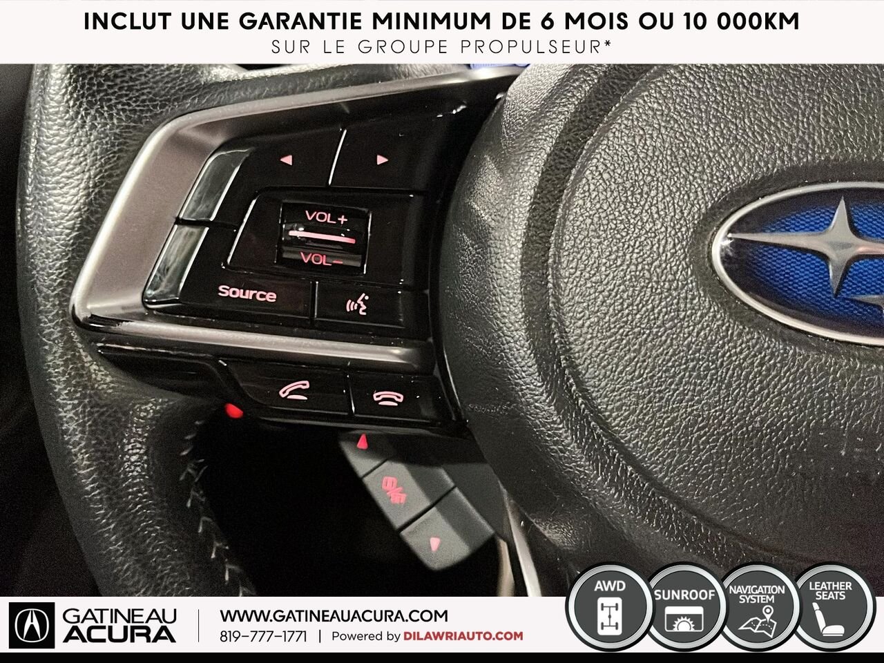 2019 Subaru Legacy 2.5i Limited AWD Grey Gatineau - photo #10
