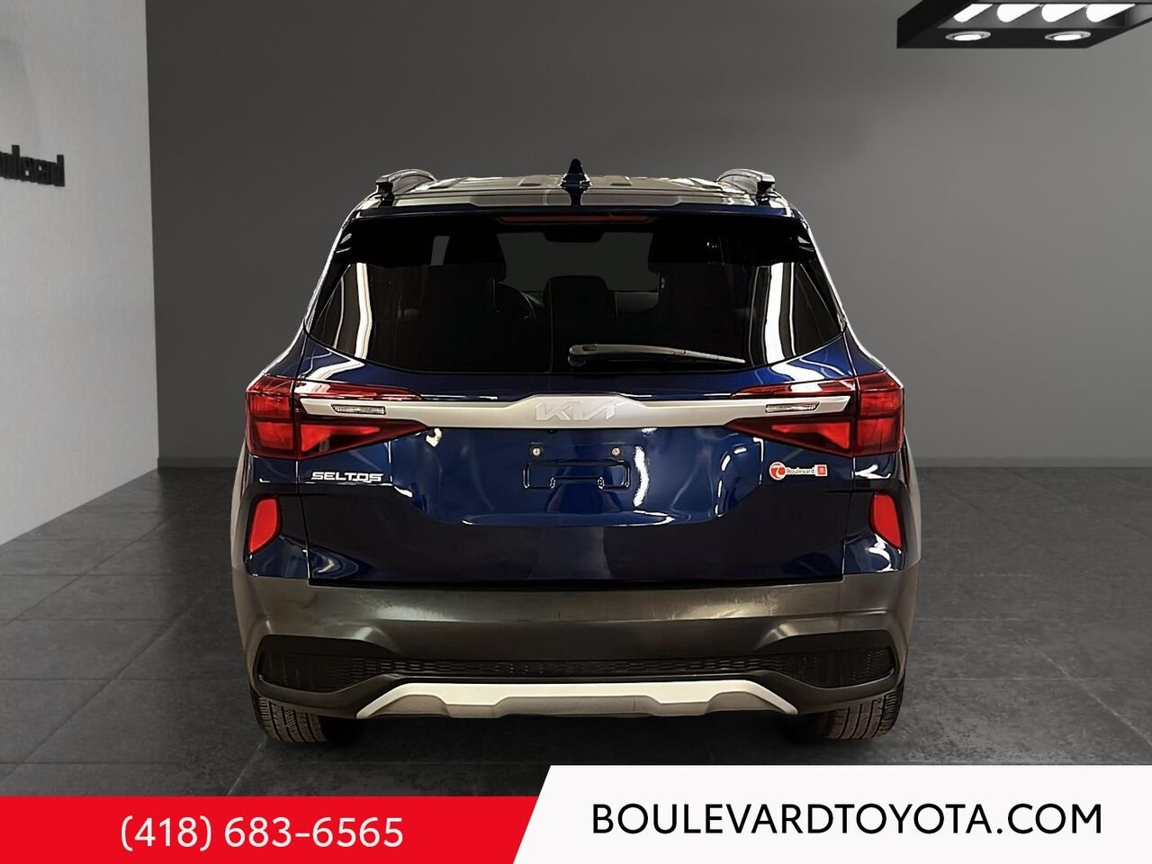 2023 Kia Seltos 100417A-10 | LX, AWD Blue Québec - photo #4