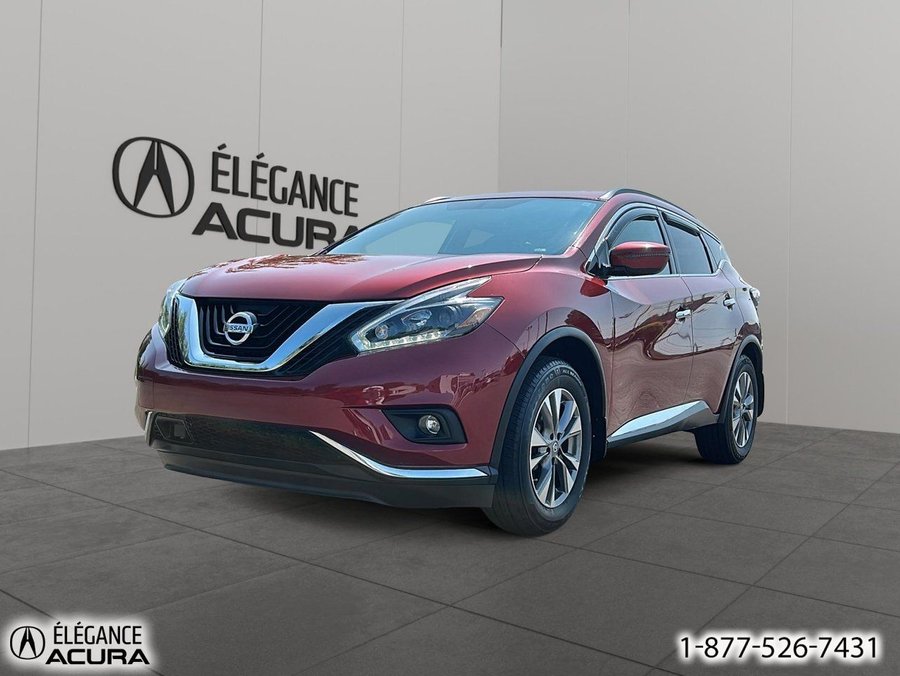 2018 Nissan Murano SV Red