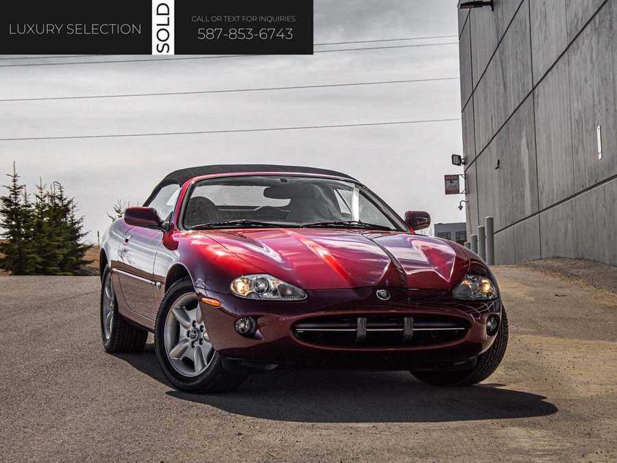 1997 Jaguar XK8 Orange