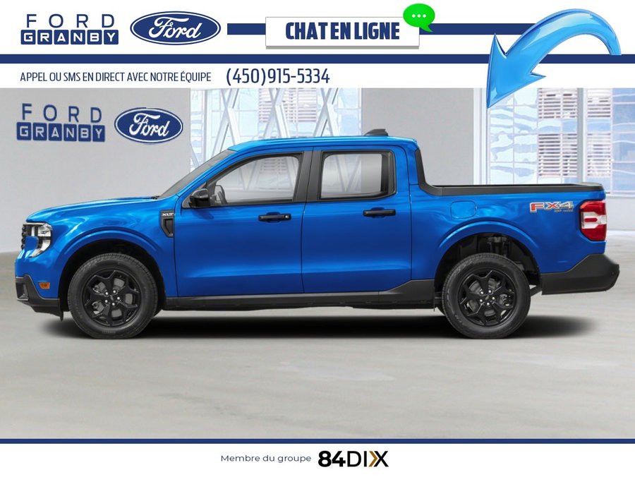 2025 Ford Maverick XLT TI SuperCrew Velocity Blue