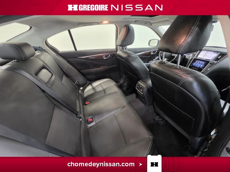 Infiniti Q50 CA7432 | Hybrid * AWD * Toit * Mag * Caméra * Bluetooth 2016 Argent Laval - photo #25