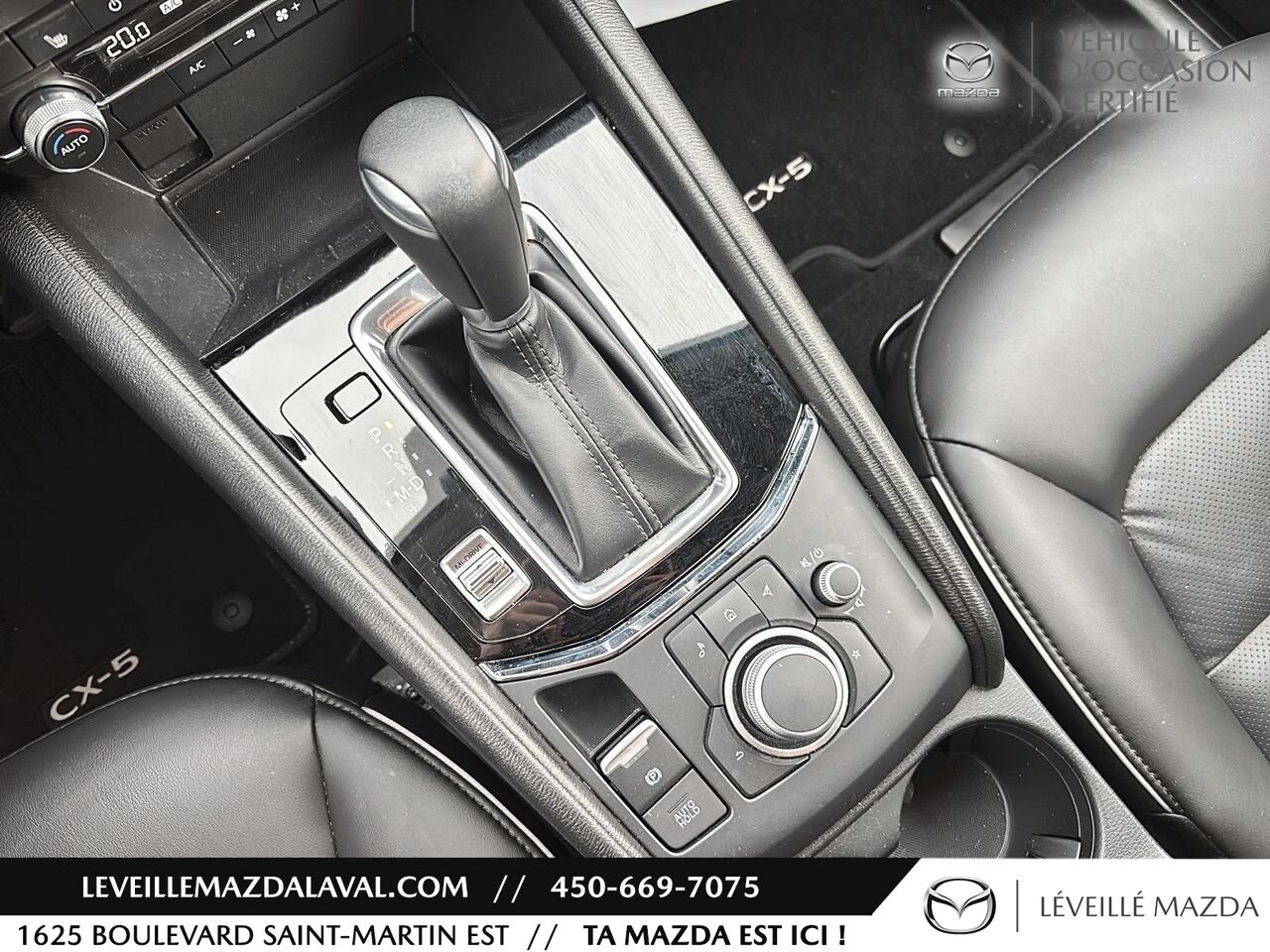 2024 Mazda CX-5 GS TI sans désactivation de cylindres Black Laval - photo #12