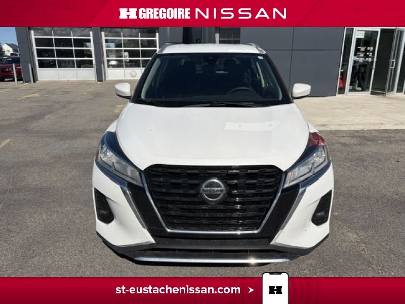 Nissan Kicks SV DEM. A DISTANCE SIEGES CHAUFFANTS APPLE CARPLAY 2021 Blanc