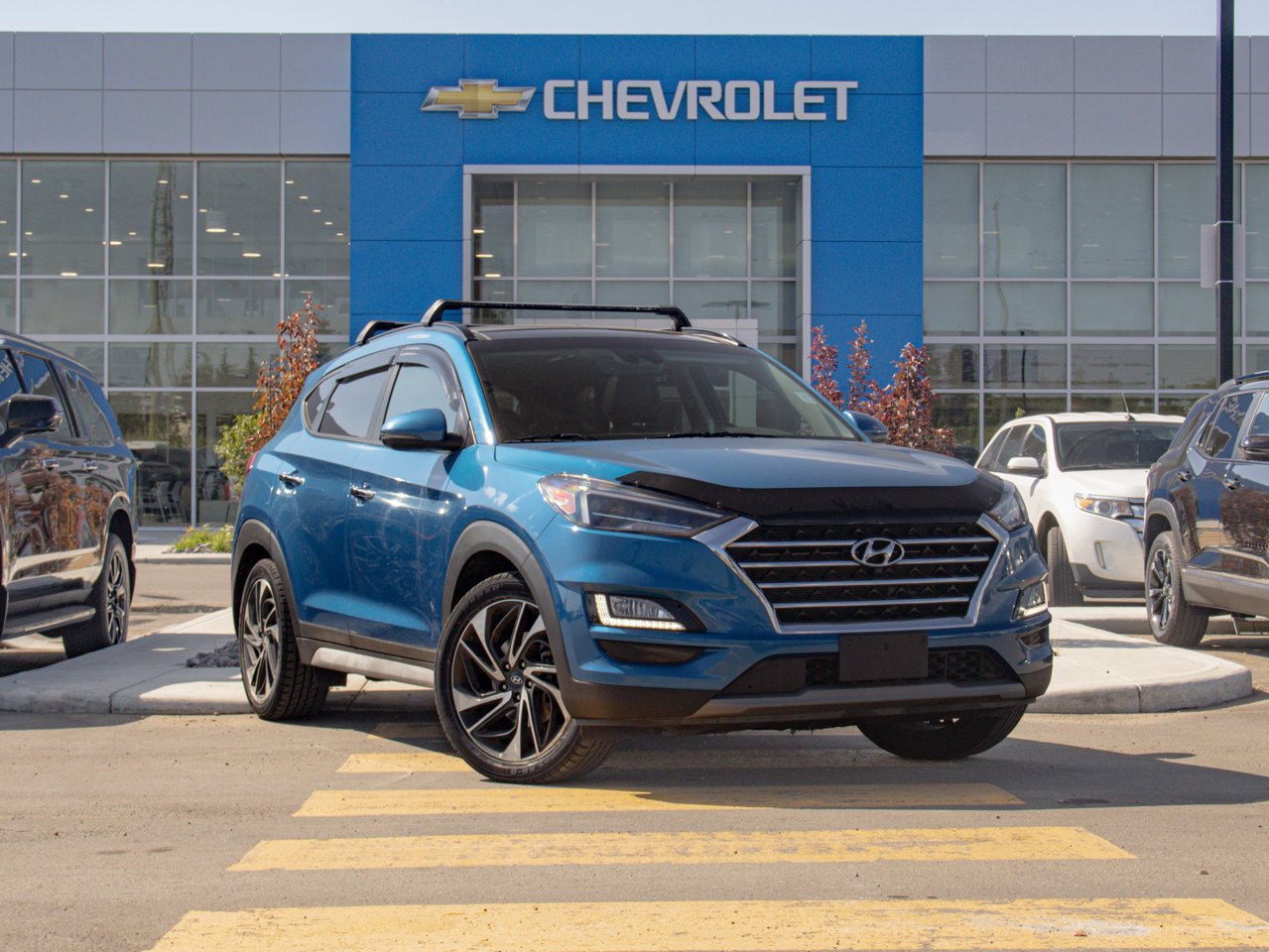 2020 Hyundai Tucson Preferred AWD w/Trend Package Blue Sherwood Park - photo #1