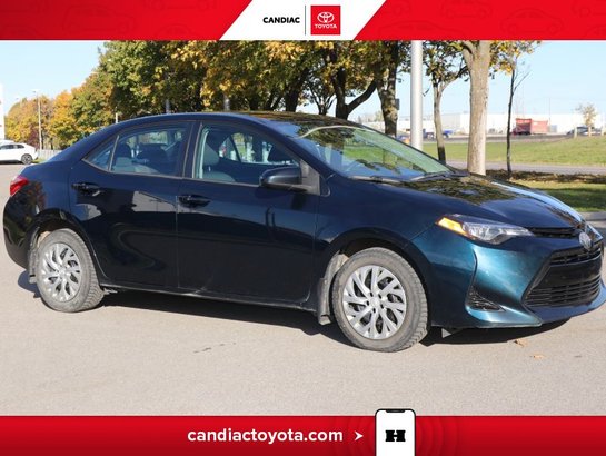 2018 Toyota Corolla LE BAS KM - CAM DE RECUL - AIR CLIMATISE - VITRE E Blue