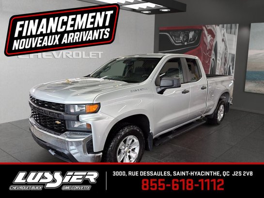 CHEVROLET SILVERADO 1500 1500 WT 2019 Argent