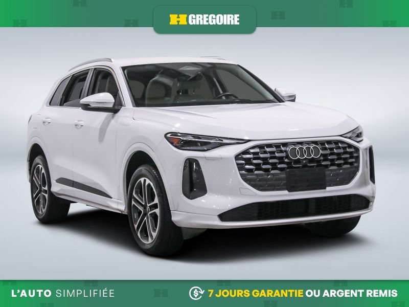 Audi Q5 820975 | 2.0 TFSI quattro AUTO A/C CUIR NAV MAGS CAM RECUL 2025 Blanc Laval - photo #0