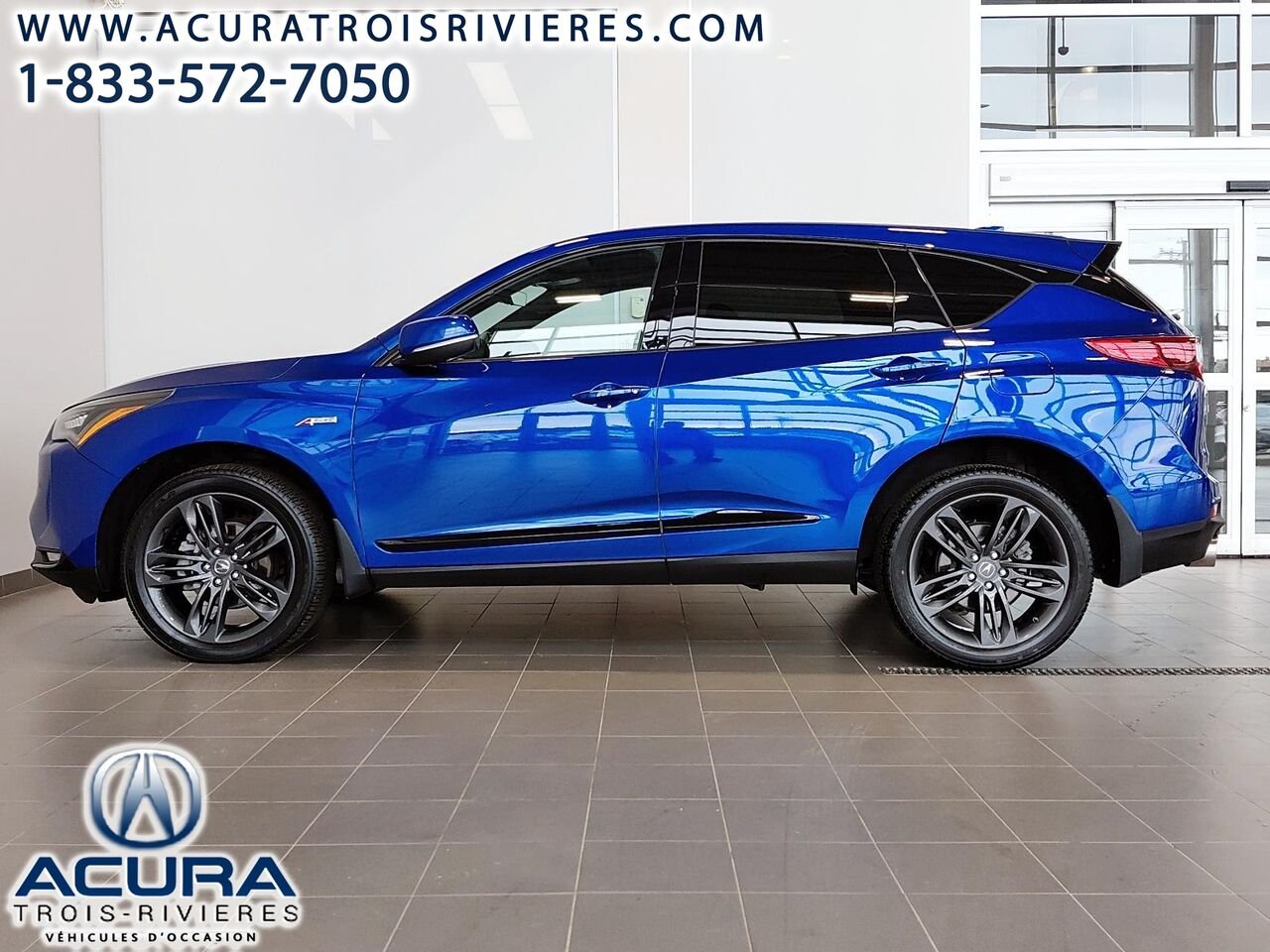 Acura RDX A-SPEC SH AWD 2023 Bleu Trois-Rivières - photo #10
