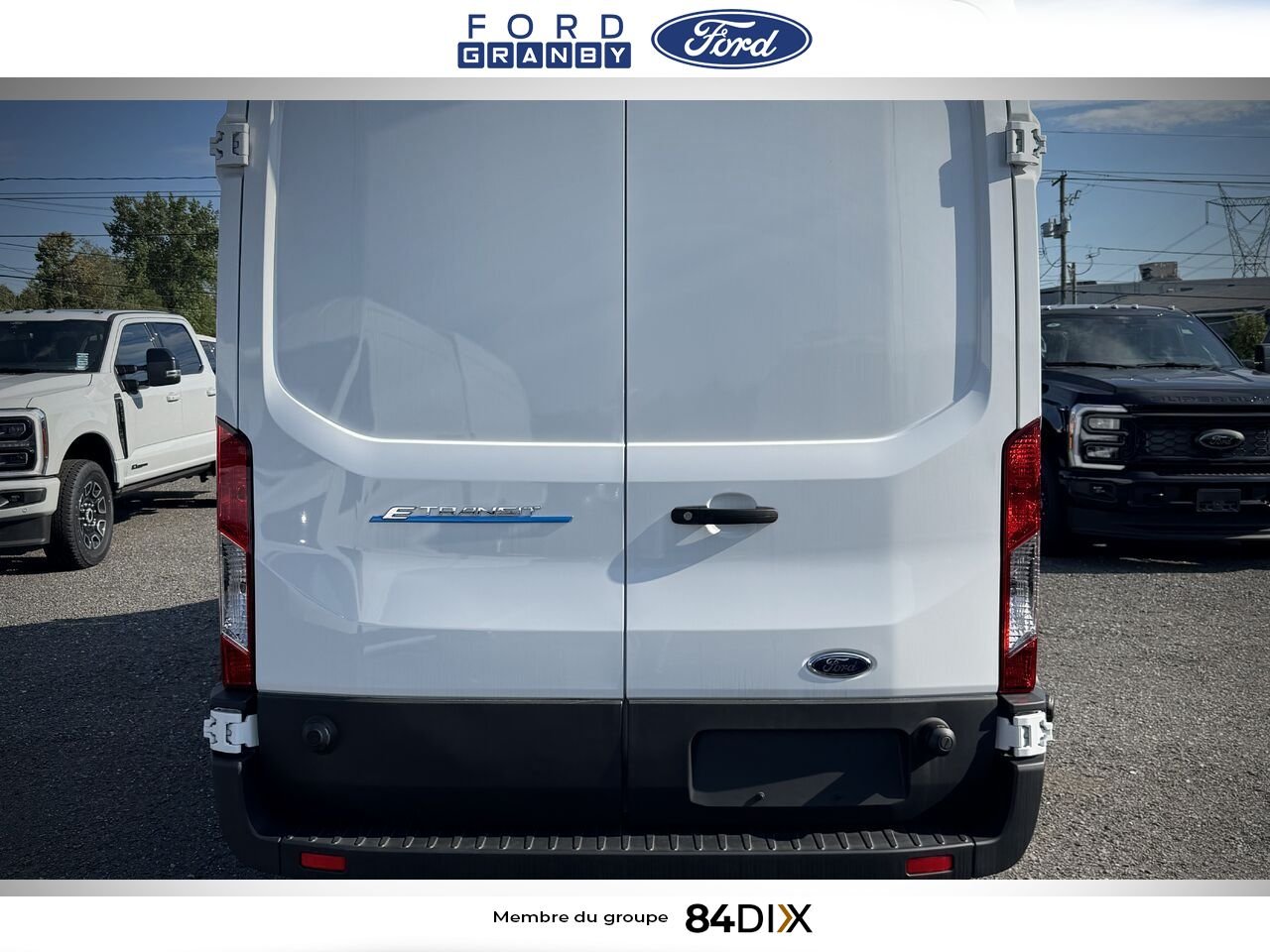 Ford E-TRANSIT FOURGONNETTE UTILITAIRE 2025 Blanc Granby - photo #3