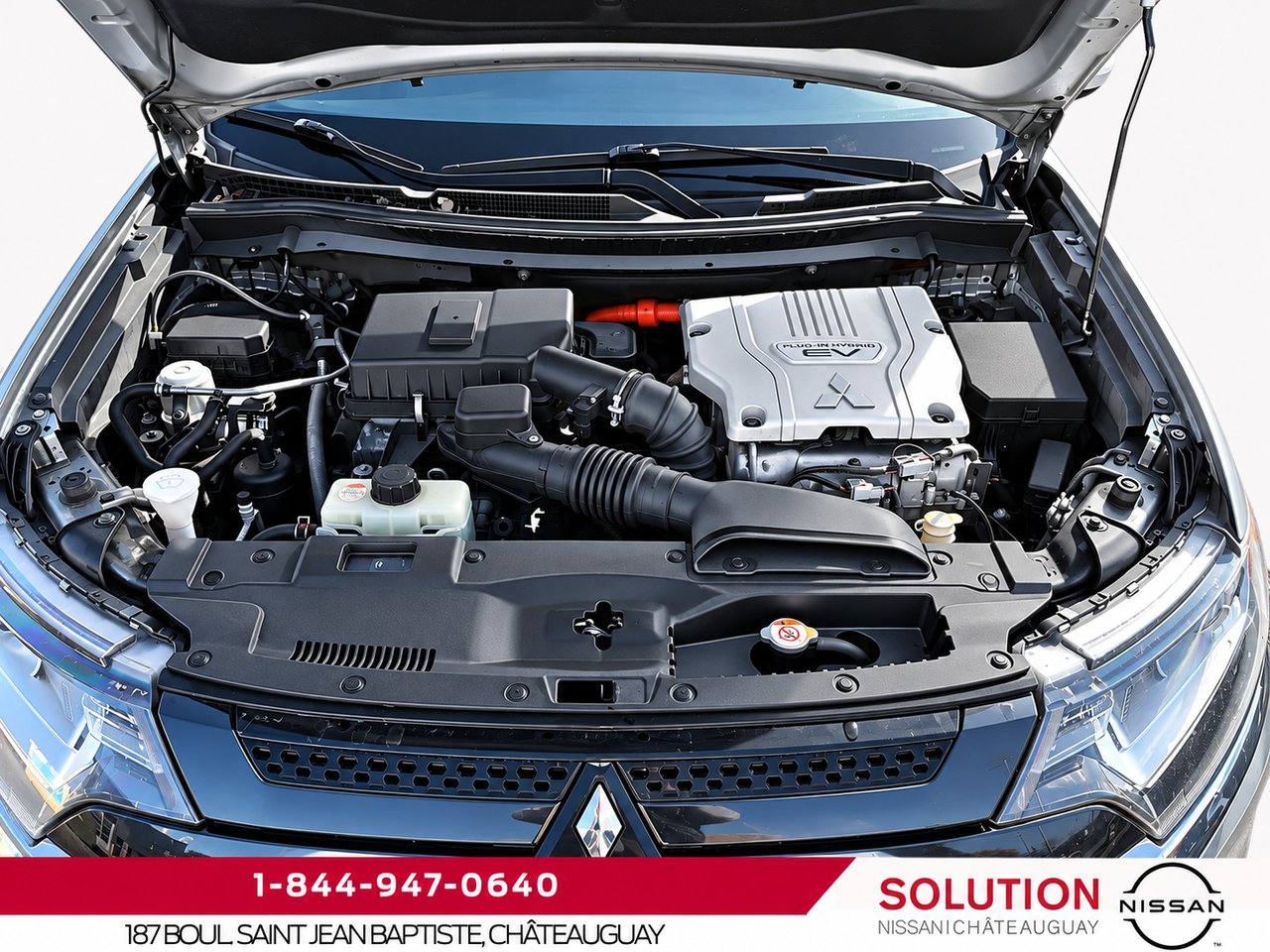 2022 Mitsubishi Outlander Plug-In Hybrid BLACK EDITION S-AWC Silver Châteauguay - photo #11