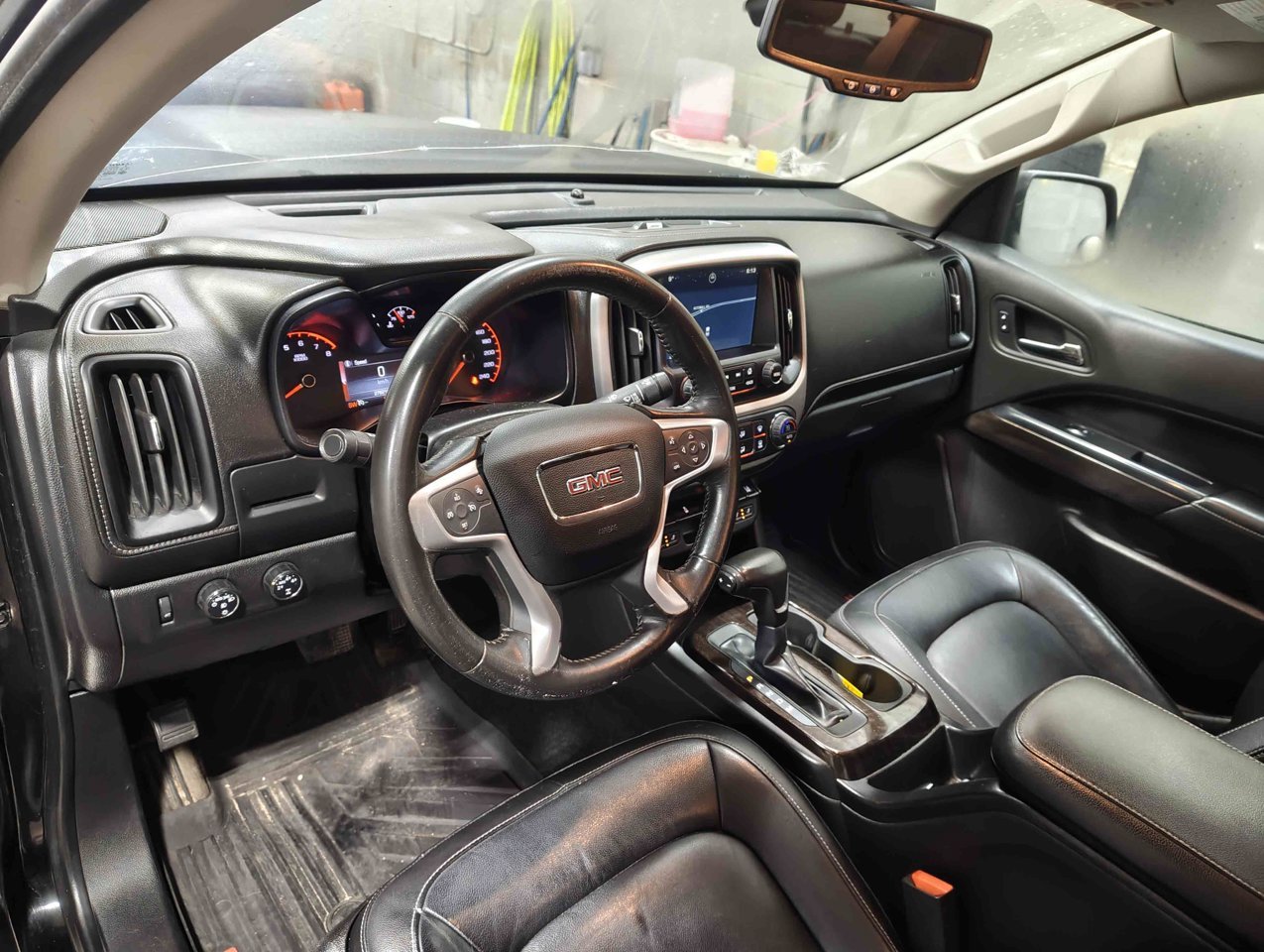 2015 GMC Canyon 4WD Crew Cab 128.3 SLT Black Sherwood Park - photo #6