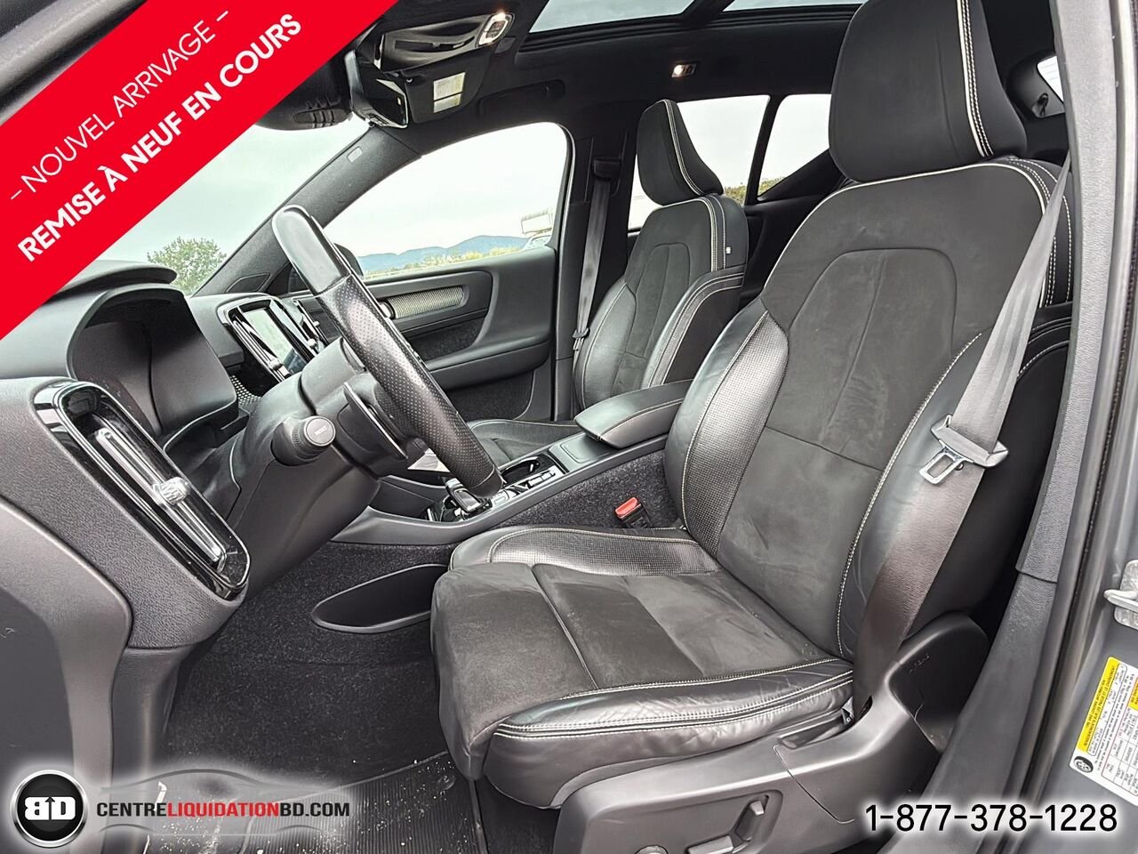 Volvo XC40 T5 R-Design TI | BD0400 2019 Gris Granby - photo #11