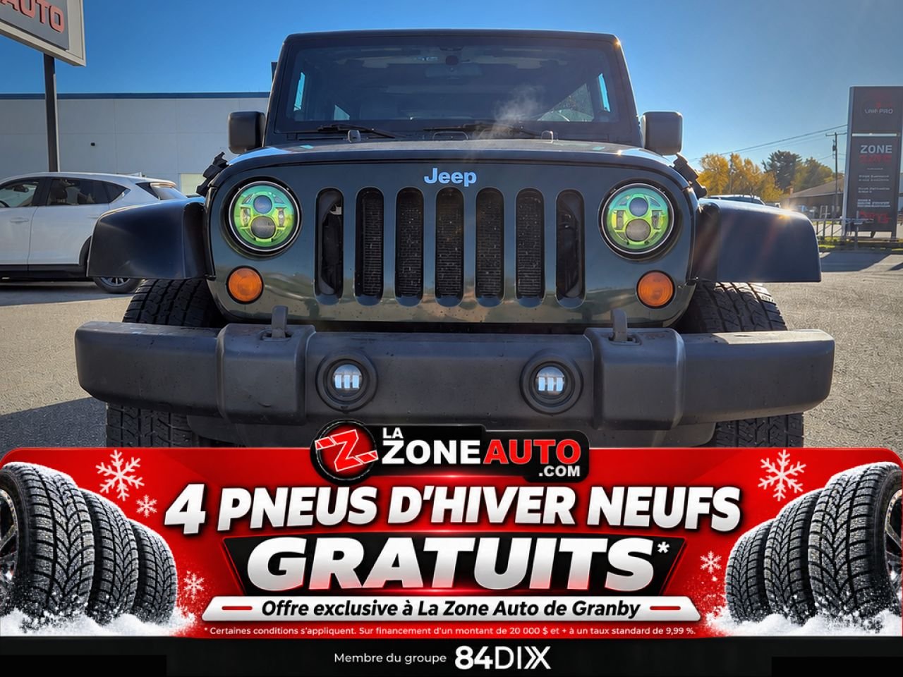 2011 Jeep Wrangler Unlimited Green Granby - photo #9
