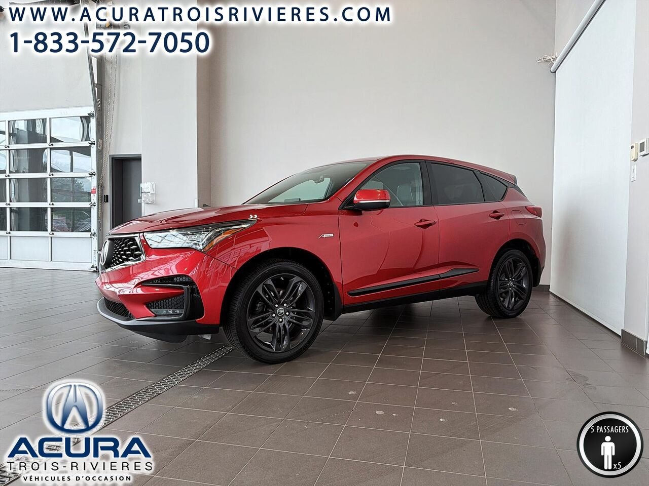 2020 Acura RDX A-SPEC toit panoramique Red Trois-Rivières - photo #6