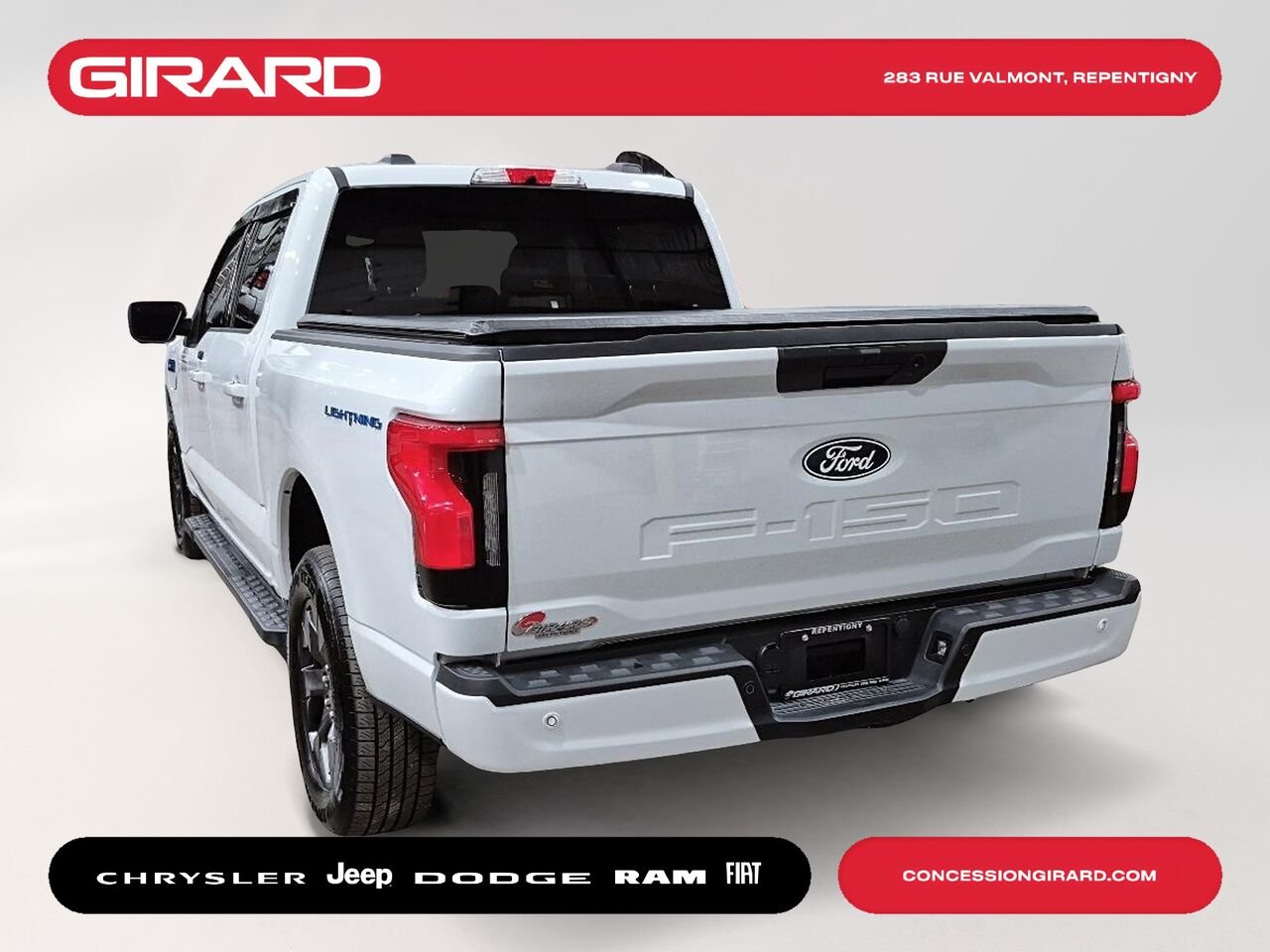 Ford F-150 LIGHTNING 2025 Blanc Repentigny - photo #7
