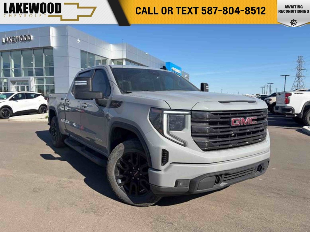 2024 GMC Sierra 1500 4WD Crew Cab 147 Elevation Grey Sherwood Park - photo #0
