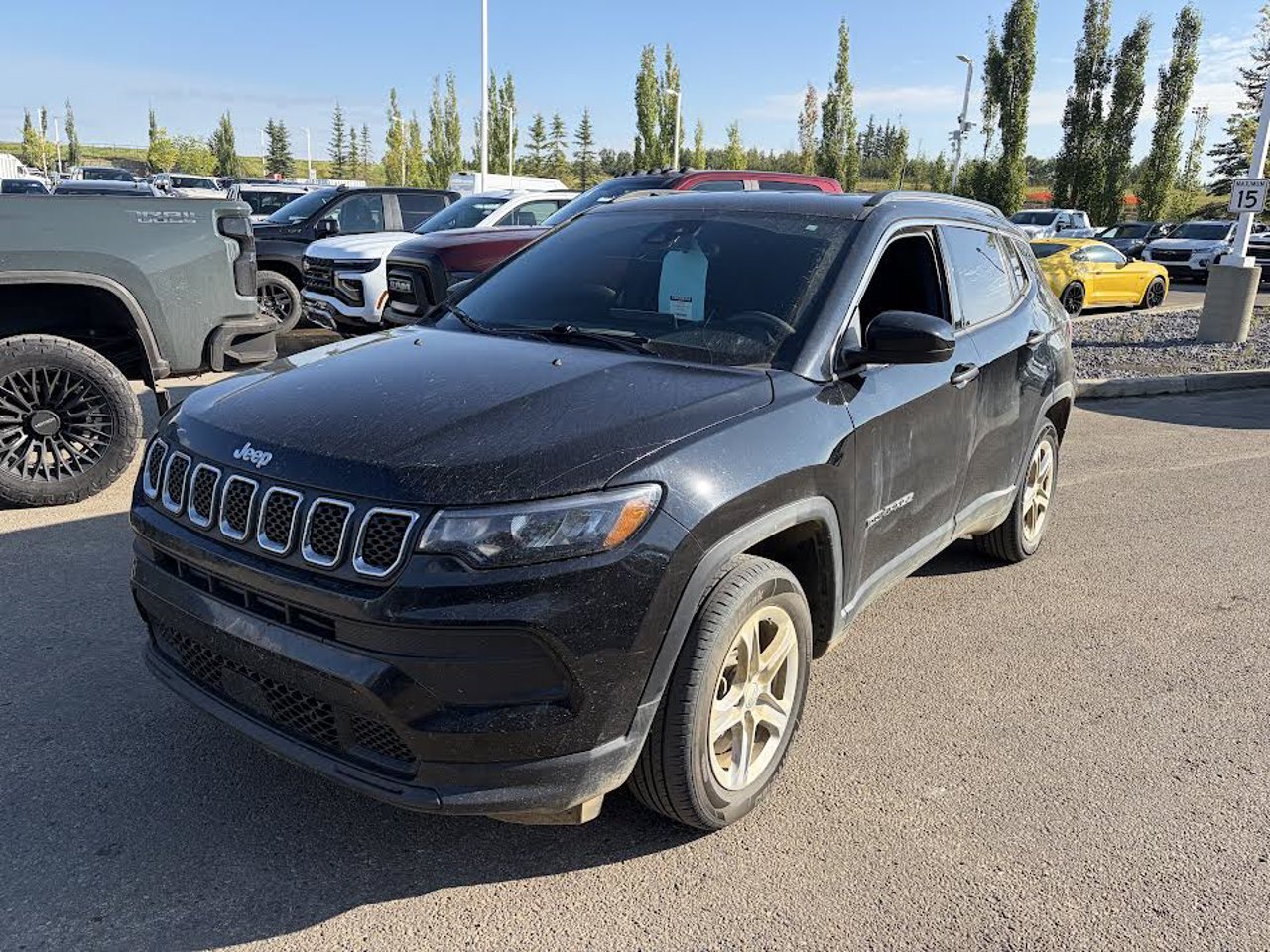 2024 Jeep Compass Sport 4x4 Black Sherwood Park - photo #2