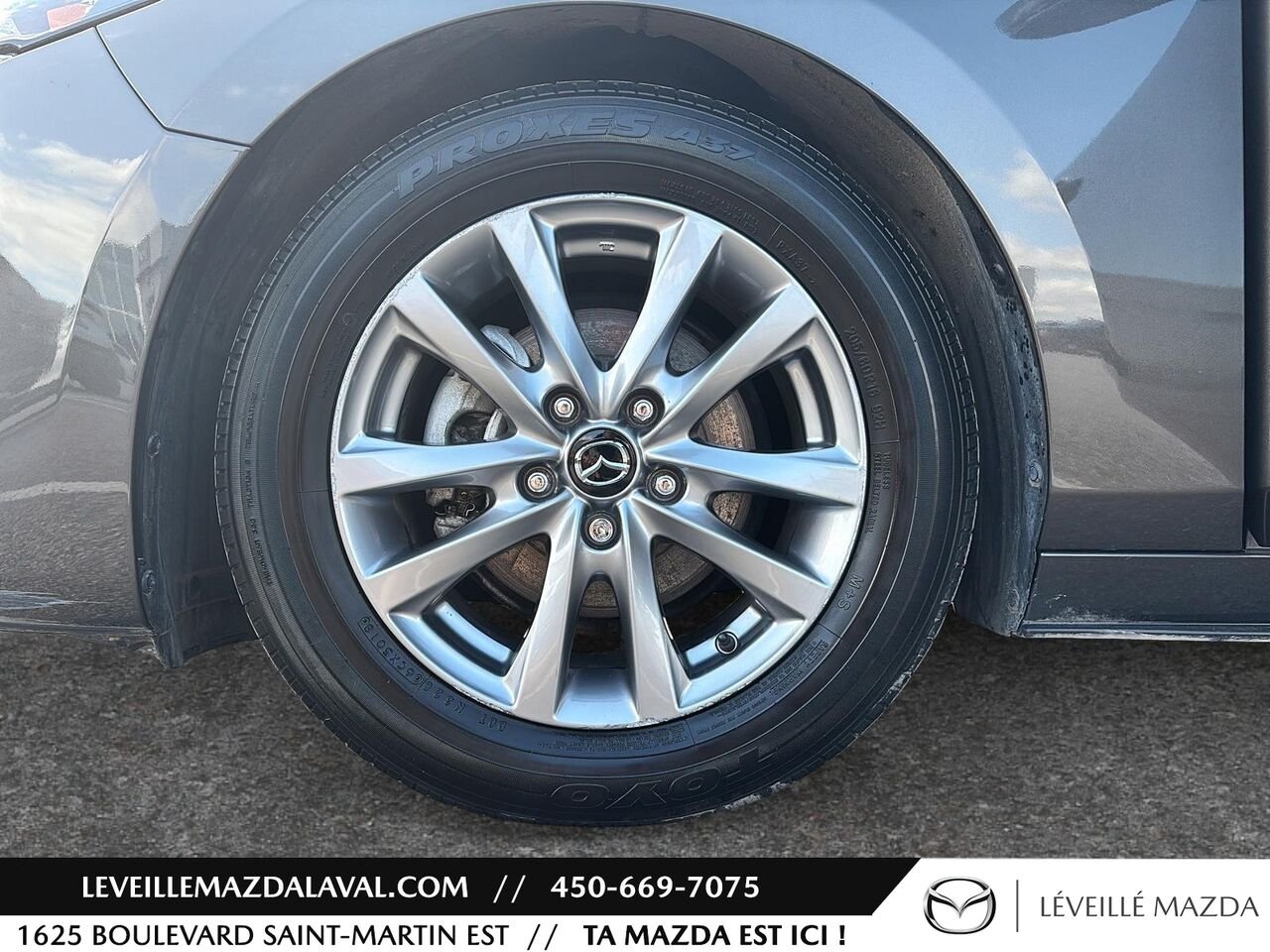 Mazda Mazda3 GS TA 2019 Gris Laval - photo #9