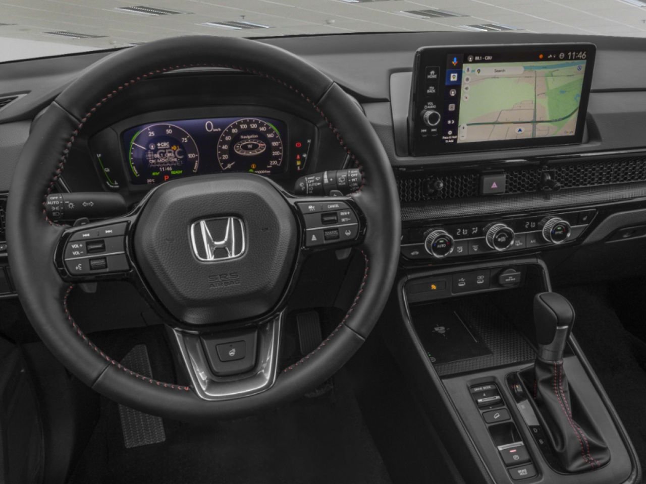 2026 HONDA CR-V Hybrid Touring Traction Intégrale Platinum White Pearl Val-d'Or - photo #4