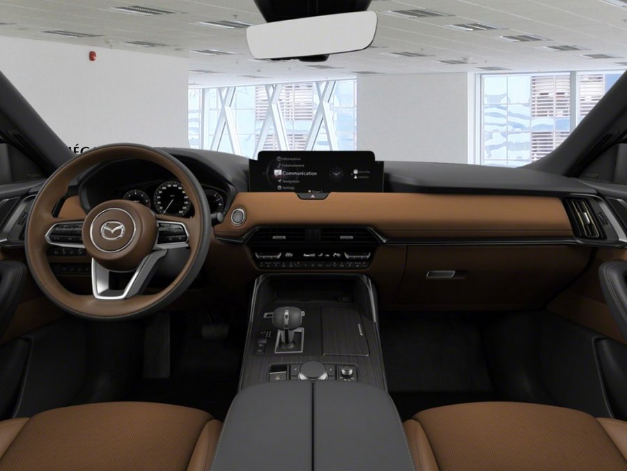 MAZDA CX-70 hybride léger Signature TI 2026 Blanc rhodium métallisé