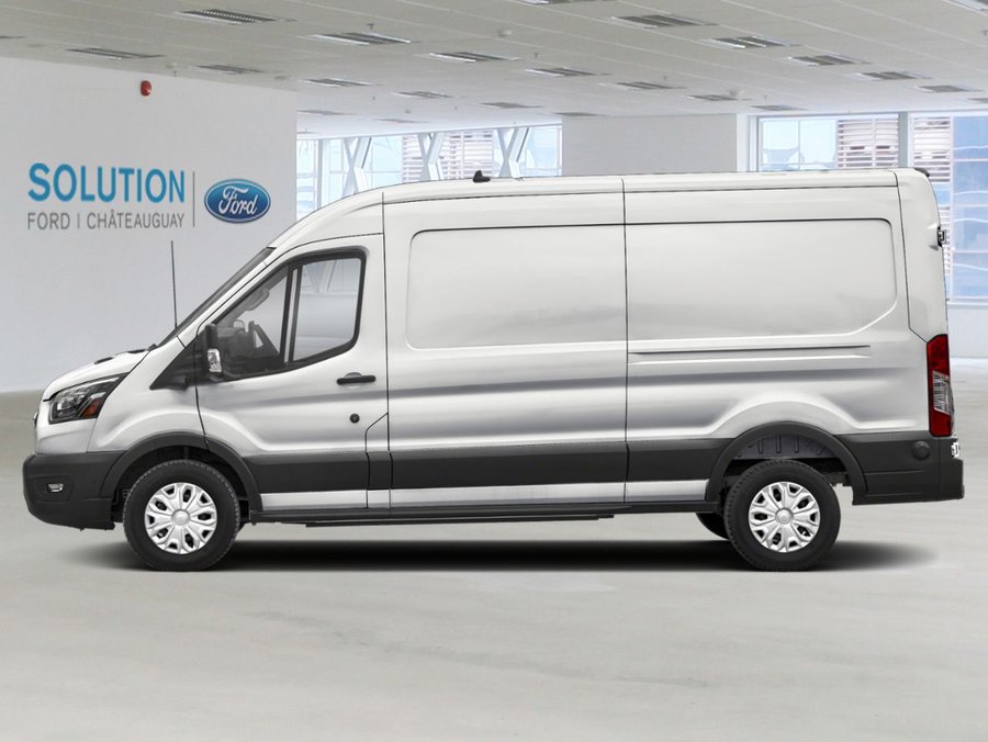 2025 Ford E-Transit Cargo Van Oxford White