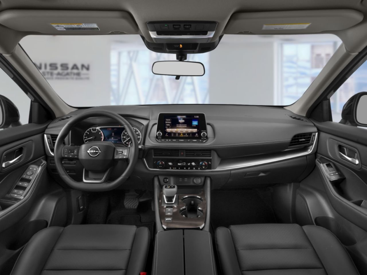 Nissan Rogue 2026 Blanc Everest nacré triple couche Ste-Agathe des Monts - photo #11