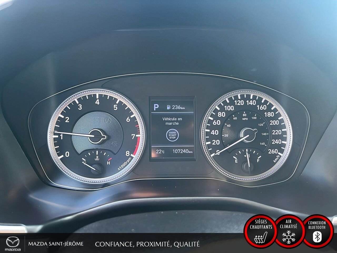 Hyundai Santa Fe 2019 Blanc Ste-Agathe des Monts - photo #16