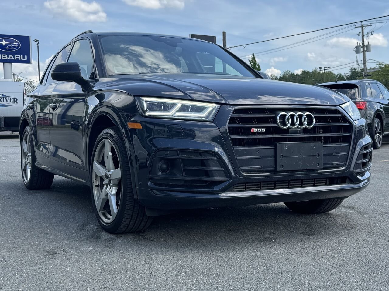 Audi SQ5 Technik 2019 Bleu Granby - photo #8