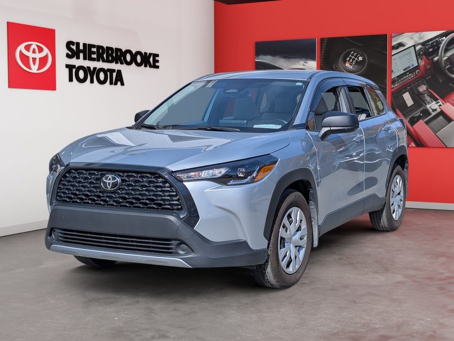 Toyota Corolla Cross LE/SIÈGES CHAUFFANTS/CAMÉRA DE RECUL/BLUETOOTH/AC/ 2024 Argent
