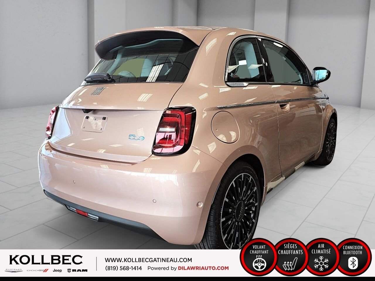 2026 FIAT 500e 261910 | Icona TA Rose Gold Gatineau - photo #14