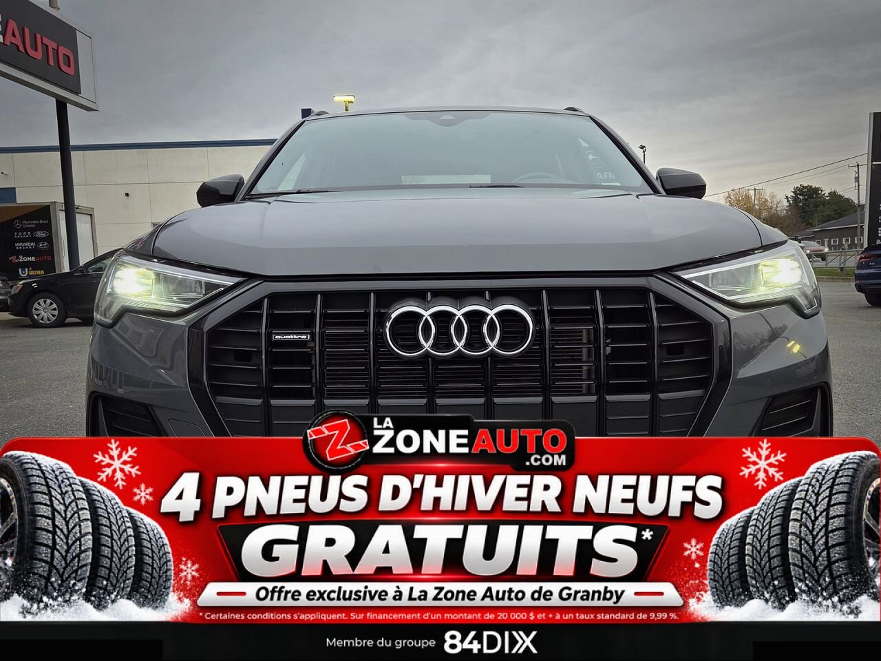 Audi Q3 2023 Gris Granby - photo #9