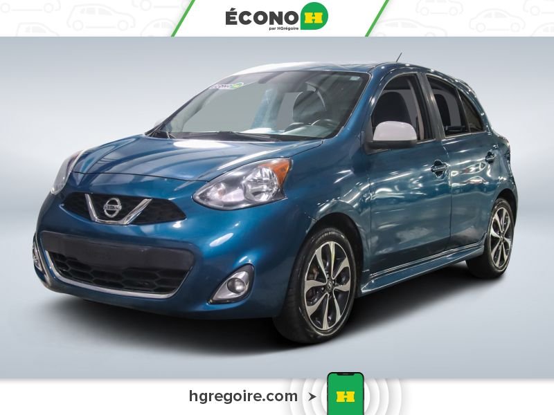 Nissan MICRA SR AUTO GR ÉLEC A/C BLUETOOTH CAMÉRA MAGS 2016 Bleu