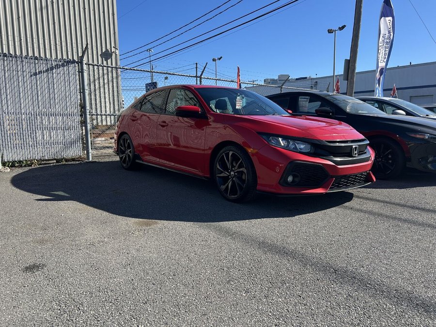 Honda Civic Hayon Sport BM 2018 Rouge