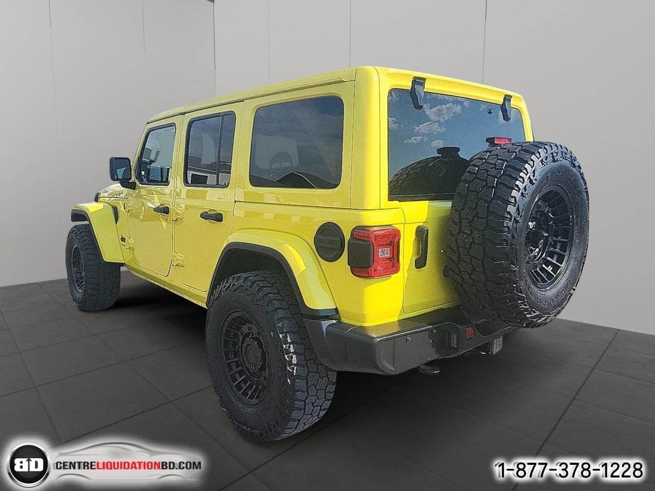 2023 Jeep Wrangler Sahara Altitude | A8695 Yellow Granby - photo #7