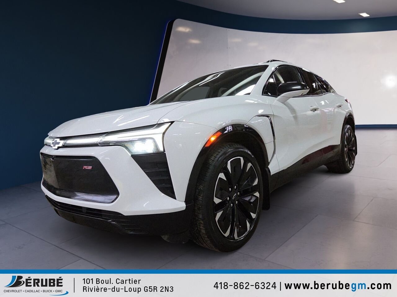 CHEVROLET BLAZER EV eAWD 2024 Blanc Rivière-du-Loup - photo #0