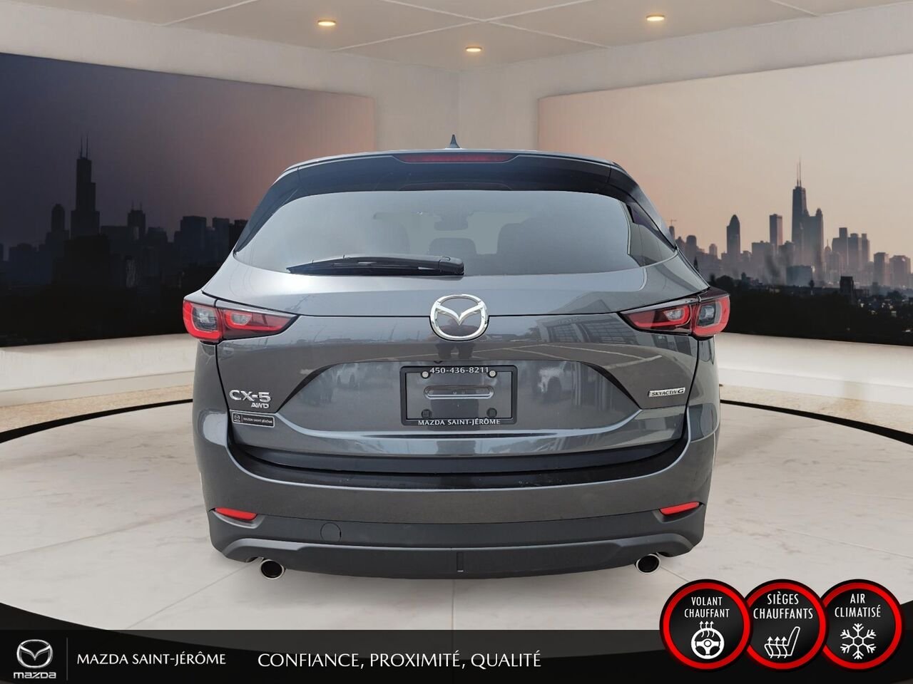 2025 Mazda CX-5 Grey Sainte-Agathe-des-Monts - photo #6