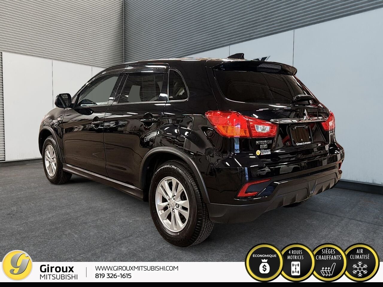 2019 Mitsubishi RVR Black Sainte-Agathe-des-Monts - photo #3