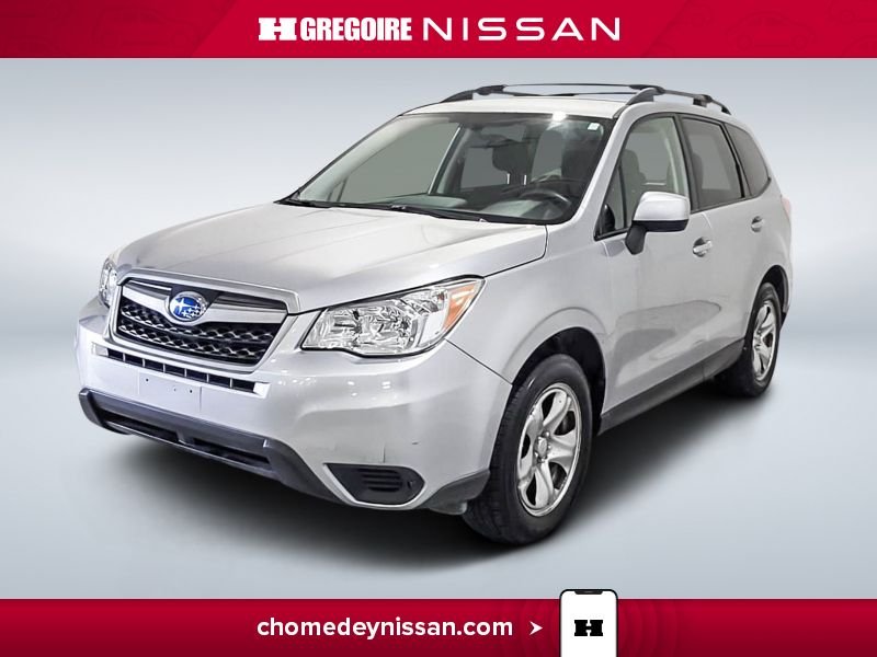 Subaru Forester CA7240 | Manuelle * Bluetooth * Bancs Chauffants * 2015 Argent Laval - photo #2