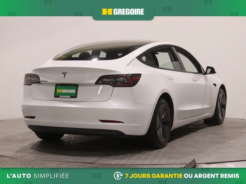 2021 Tesla Model 3 White Laval - photo #8